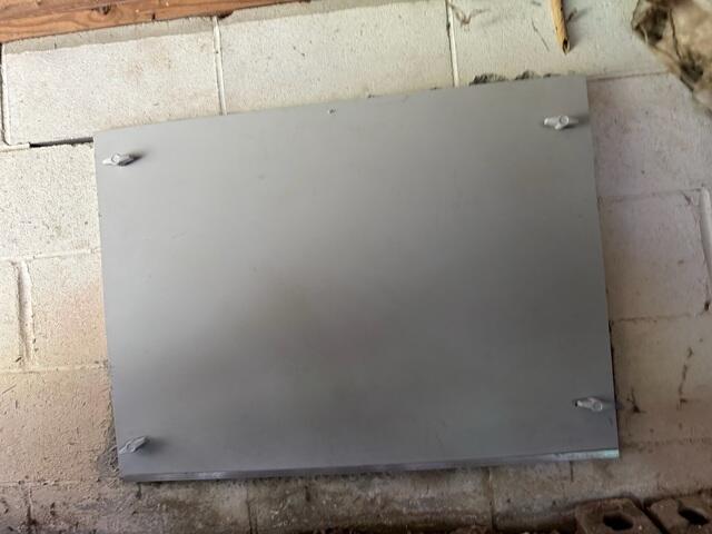 Sealing Crawl Space Door
