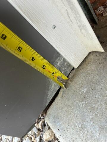 Uneven Concrete