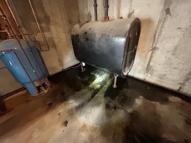 Flooded Basement Slab