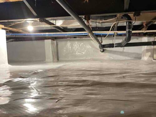 Fully Encapsulated and Protected Crawl Space, Carthage, IN