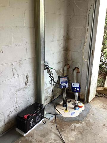 Water Intrusion Control with TripleSafe™ Sump Pump - Marion, NC