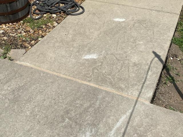 Leveled Sidewalk