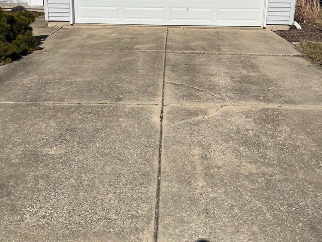 Unleveled Driveway
