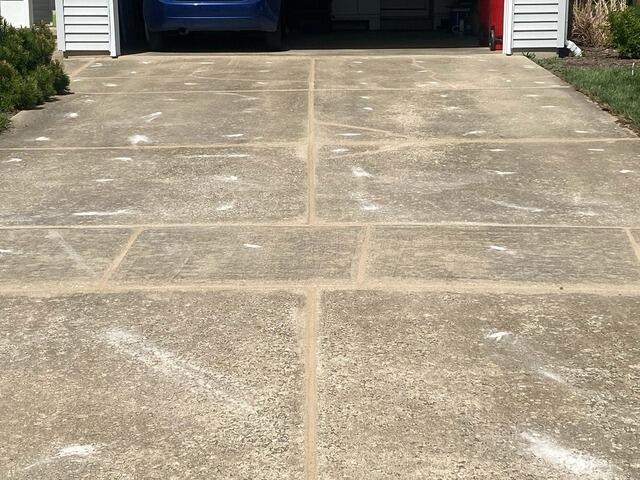 Leveled Driveway