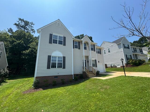 Front of home after gutter installation