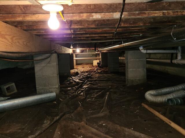 Humid Crawlspace
