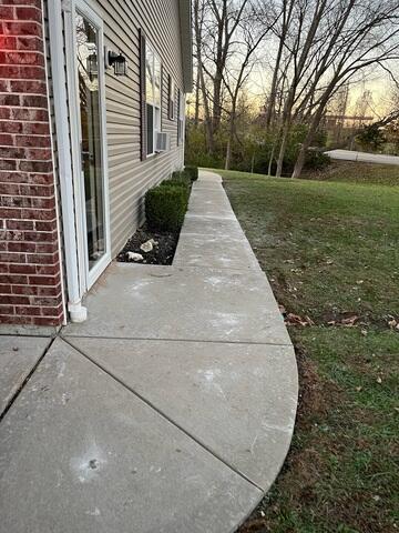 Sidewalk is Leveled