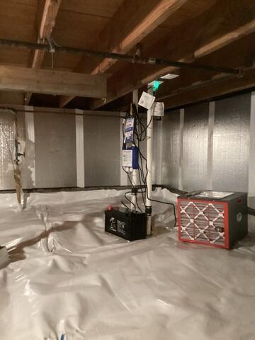 Crawl Space Dehumidifier