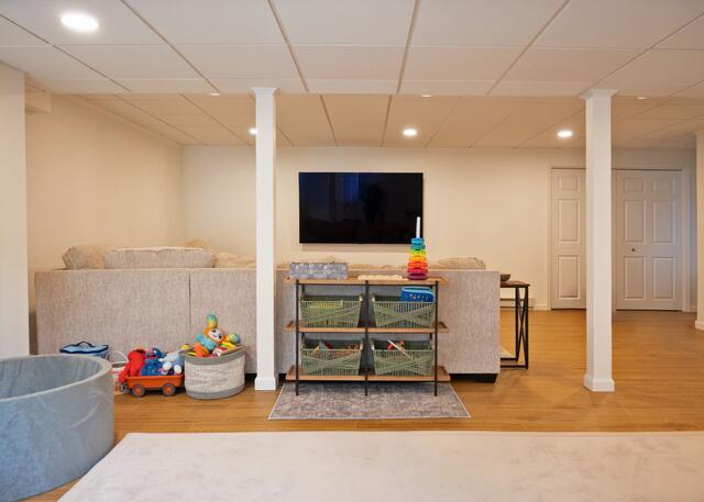 The entertainment space