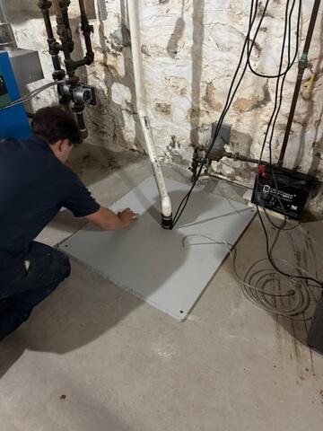 Custom Sump Pump Sealed Cover