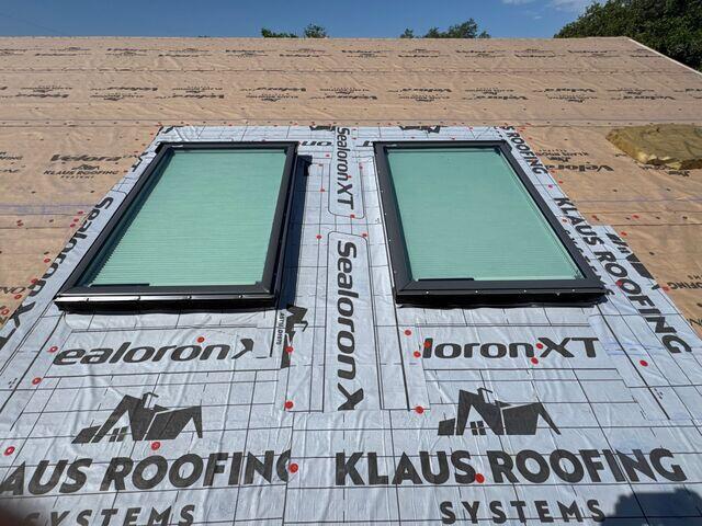 Installed two new Skylights