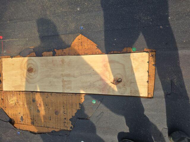 Replacement of new decking.