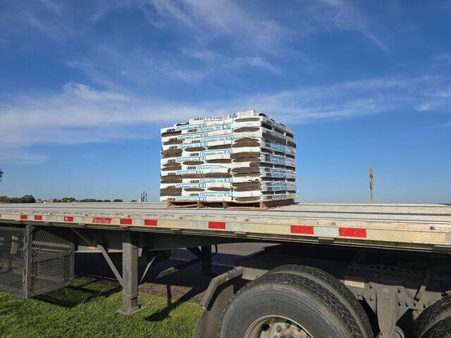 Delivery of new shingles.