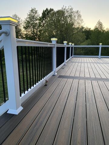 Built-In Propane Line for Grilling