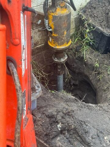 Installing Helical Piers