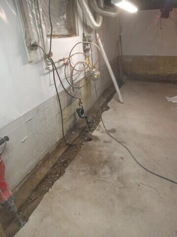 Trench for Waterguard