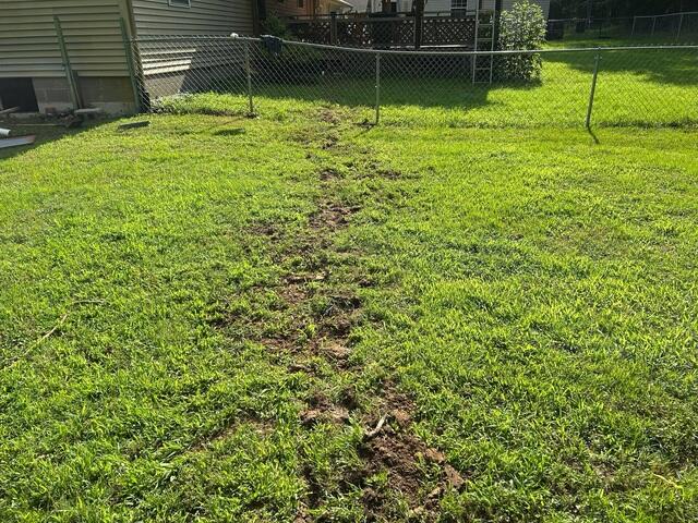 Drainage Lines Buried