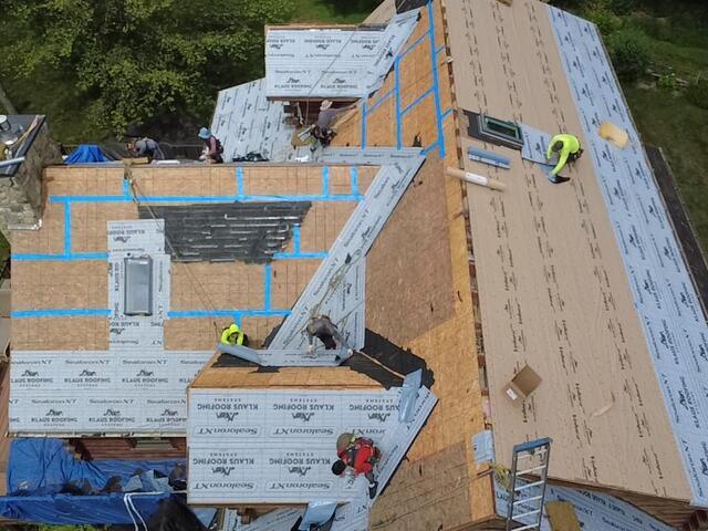 Underlayment Is Completed