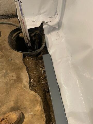 During WaterGuard Install