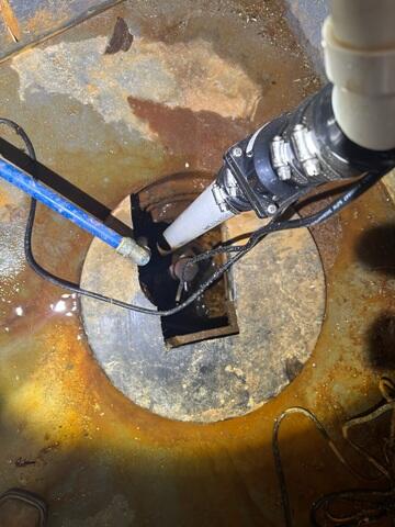 Outdated Sump Pump System