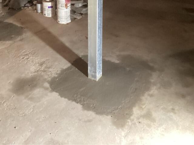 SmartJacks Cemented into Foundation
