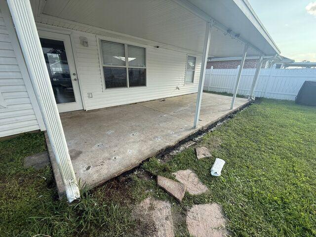 Patio Slab Lifted with PolyFoam!