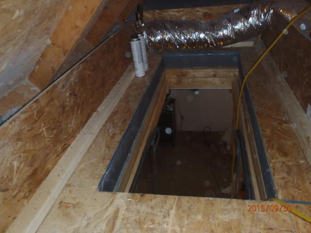 Insulating Attic Stairs