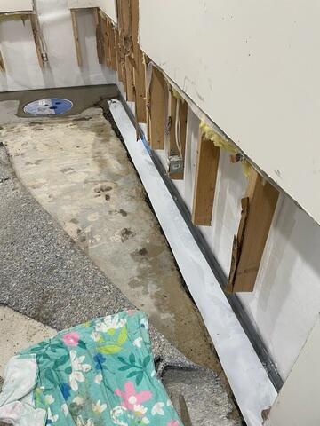 During WaterGuard Install