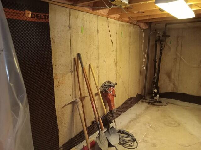 Overlooked by previous waterproofer.