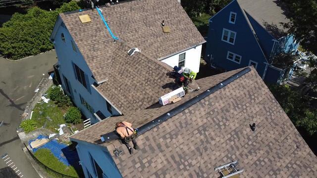 Ridge Vent Is Installed