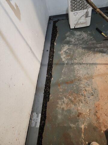 During WaterGuard Install