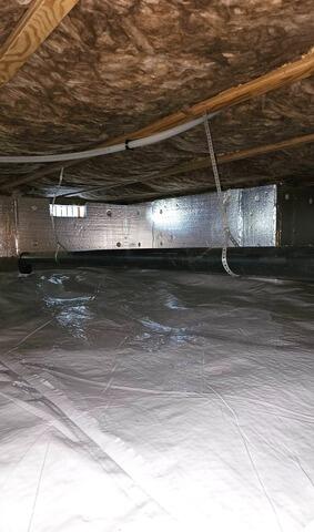 Waterproofed and Insulated