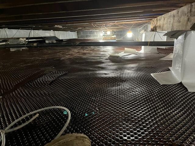 Drainage Matting and CleanSpace Liner