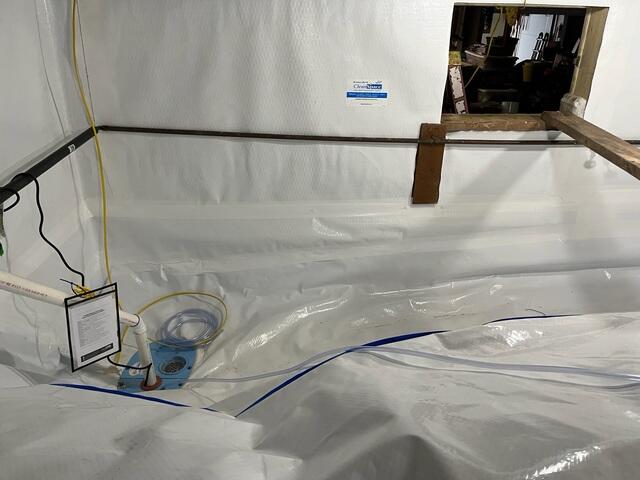 SuperSump and CleanSpace Liner