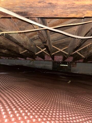 Drainage Mat Installation Begins Moisture Redirection - Hillsborough, NC