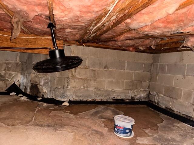 Wet Crawl Space