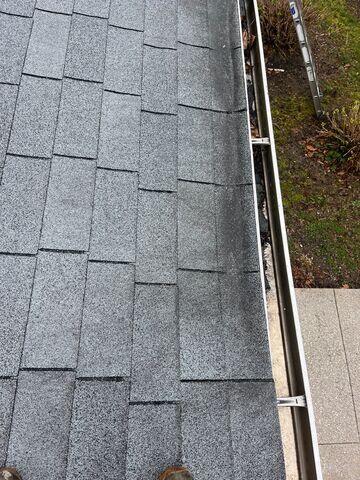 Roof is starting to pit and cause water pooling