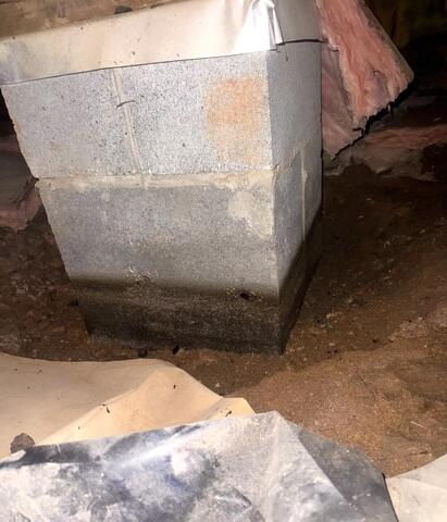 Wet Crawl Space