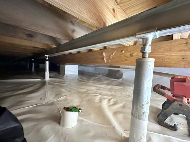 Crawl Space Support System