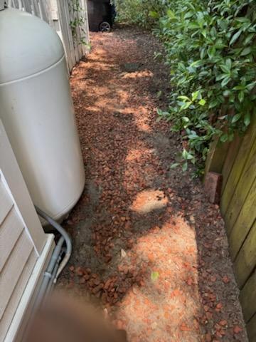 Backfilled Discharge Line