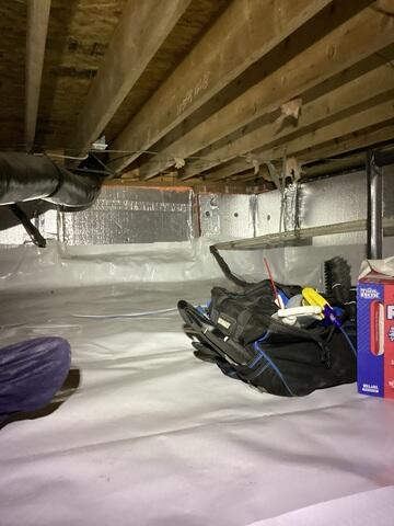Insulating Crawl Space