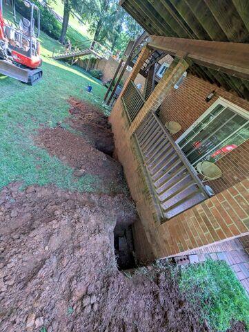 Piers Installed
