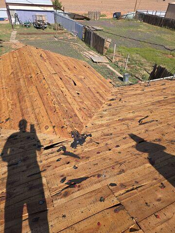 Exposed decking