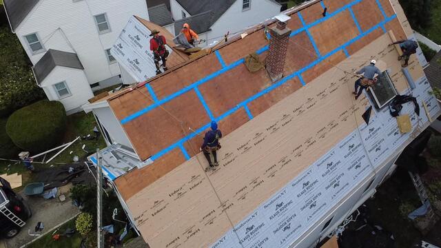 Underlayment Is Completed