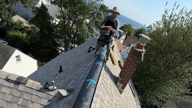Ridge Vent Is Installed
