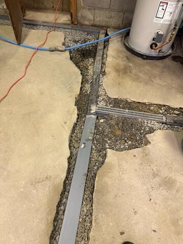 TrenchDrain and Feed Line