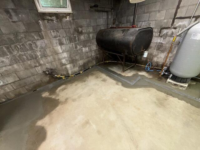 Drainage System Concreted