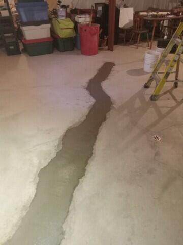 Floor restored