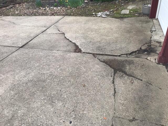 Sunken Driveway in Cincinnati, OH