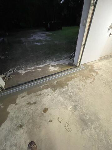 Trench Drain Installed